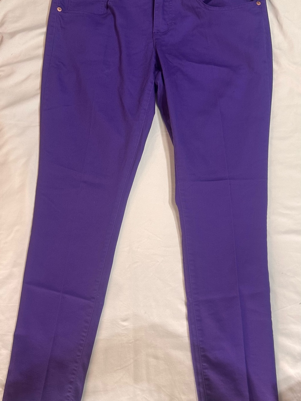 No Boundaries Purple Skinny Jeans